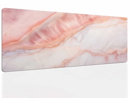 Mauspad Marble Gaming Mousepad XXL Mauspad Gaming 1400x700, Mousepads Wasserdicht Mauspads Anti-Rutsch, Schreibtischunterlage Mousepad Groß Mouse Maus Pad Mat, Gaming Desk Pad, Büro Deskmat 713 Bild 1