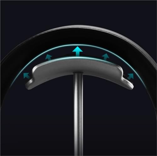 Headset Ständer Kopfhörer Halter Kopfhörerständer Kopfhörerständer, Aluminium-Kopfhörerständer, Stabiler, Rutschfester Headset-Halter, Gaming-Headset Headset Halterung Bild 5
