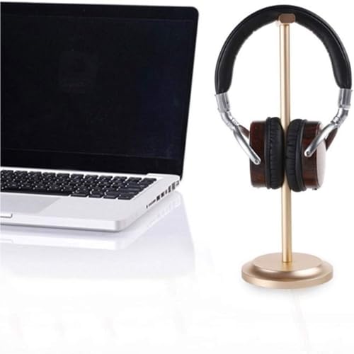 Headset Ständer Kopfhörer Halter Kopfhörerständer Headset-Halter, Aluminiumlegierung, Kopfhörerhalter, Headset-Aufhänger, PC-Gaming-Headset-Ständer Headset Halterung(Gold) Bild 3