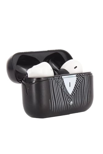Buds The Nightmare Before Christmas Jack Skellington Kabellose Bluetooth Ohrhörer - In Ear Kopfhörer mit Mikrofon, über 28 Stunden Wiedergabezeit, Aktive Geräuschunterdrückung, IPX4-Zertifizierung Bild 1
