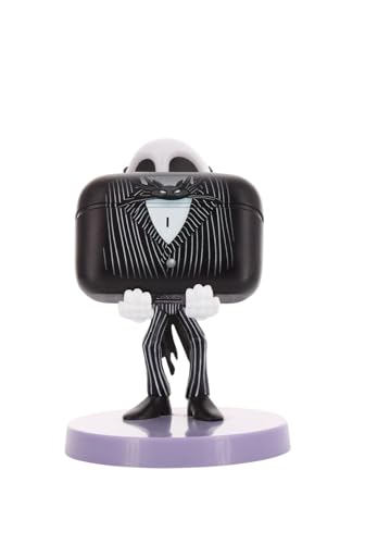 Buds Pro The Nightmare Before Christmas Jack Skellington Kabellose Bluetooth Ohrhörer und Handyhalterung - In Ear Kopfhörer mit Mikrofon, über 28 Stunden Wiedergabezeit, Aktive Geräuschunterdrückung Bild 2