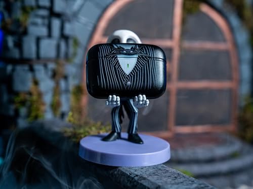 Buds Pro The Nightmare Before Christmas Jack Skellington Kabellose Bluetooth Ohrhörer und Handyhalterung - In Ear Kopfhörer mit Mikrofon, über 28 Stunden Wiedergabezeit, Aktive Geräuschunterdrückung Bild 3