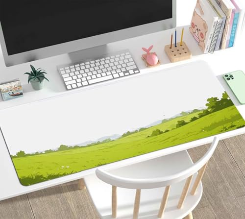 Mauspad Gaming Groß 1200x600x4mm Outside XXL Mousepad Groß Wassxerdicht Tischunterlage Speed Gaming Maus Tastatur Matte PC Laptop rutschfeste Gummibasis Mouse Mat für Office Home Gamer J-737 Bild 2