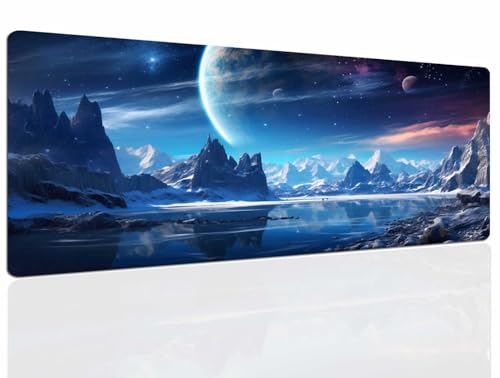 Mauspad Mountain Gaming Mousepad XXL Mauspad Gaming 1200x600, Mousepads Wasserdicht Mauspads Anti-Rutsch, Schreibtischunterlage Mousepad Groß Mouse Maus Pad Mat, Gaming Desk Pad, Büro Deskmat 758 Bild 1