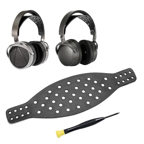 Breiter Kopfbügel aus Lammleder von Kompatibel mit dem Audeze Maxwell Gaming-Headset und dem professionellen Kopfhörer Audeze MM-100, hochwertiges doppelseitiges Leder, handgefertigt Bild 1