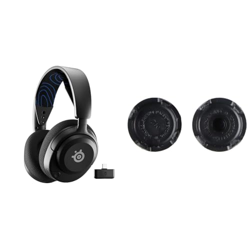 SteelSeries Arctis Nova 5P Wireless PS5 Gaming Headset + KontrolFreek FPS Freek Galaxy Black für Playstation 4 (PS4) und Playstation 5 (PS5) Bild 1