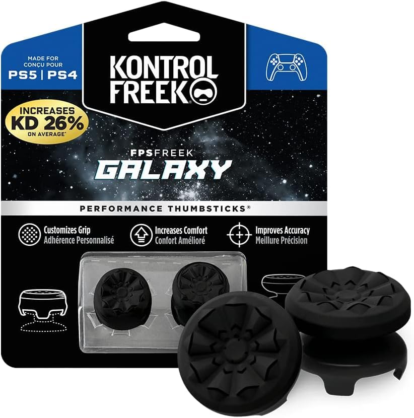 SteelSeries Arctis Nova 5P Wireless PS5 Gaming Headset + KontrolFreek FPS Freek Galaxy Black für Playstation 4 (PS4) und Playstation 5 (PS5) Bild 4
