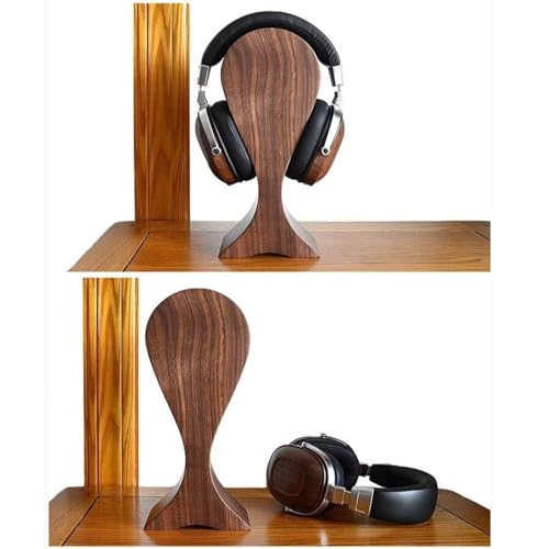 Headset Ständer Kopfhörer Halter Kopfhörerständer Holz-Kopfhörerständer, Kopfhörer-Aufhänger-Halterung Für Computer-Game-Controller-Organisation Headset Halterung Bild 6