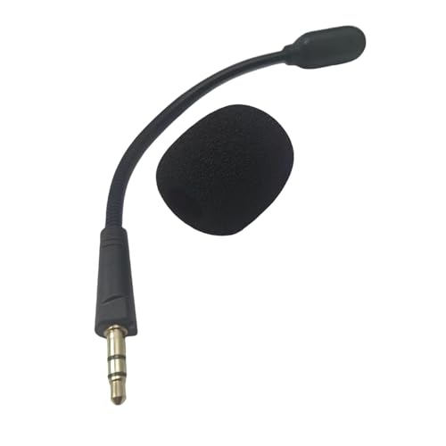 Abnehmbares 3,5-mm-Gaming-Headset-Mikrofon mit Schaumstoff-Mikrofon mit Geräuschunterdrückung für BarracudaX-Kopfhörer Bild 1