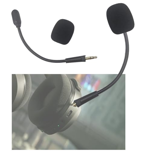 Abnehmbares 3,5-mm-Gaming-Headset-Mikrofon mit Schaumstoff-Mikrofon mit Geräuschunterdrückung für BarracudaX-Kopfhörer Bild 2