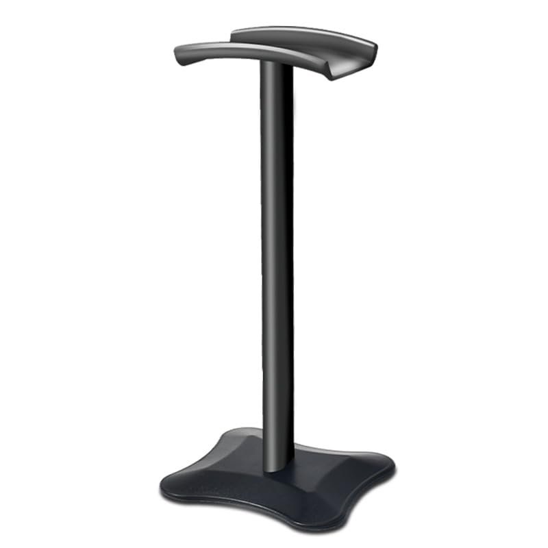 Kopfhörerständer, Aluminium-Stützstange, weiche Kopfstütze und rutschfeste Unterseite für alle Kopfhörergrößen – für Gamer, Musikliebhaber und Büroangestellte – tolles Geschenk für Tech-Enthusiasten, Bild 2