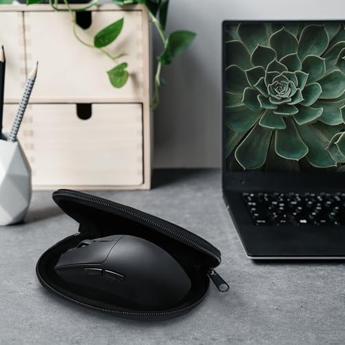 kwmobile Hülle für Razer Viper V3 Pro Hülle - Mouse Case - Neopren Tasche - Schutzhülle für PC Maus - Transporttasche Zubehör - Schwarz Bild 2
