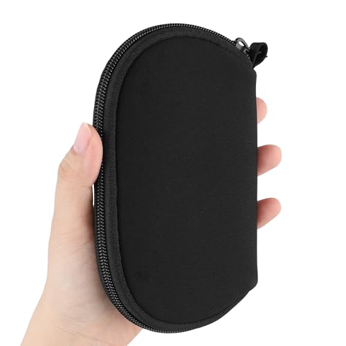 kwmobile Hülle für Razer Viper V3 Pro Hülle - Mouse Case - Neopren Tasche - Schutzhülle für PC Maus - Transporttasche Zubehör - Schwarz Bild 4