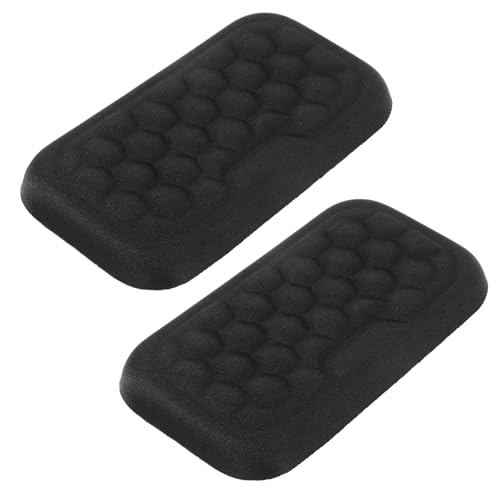 2 Stück Handgelenkauflage Tastatur 150x80MM, Mauspad Mit Gelkissen, Handgelenk Auflage Tastatur mit Memory-Schaum für Gaming, Büro Bild 1