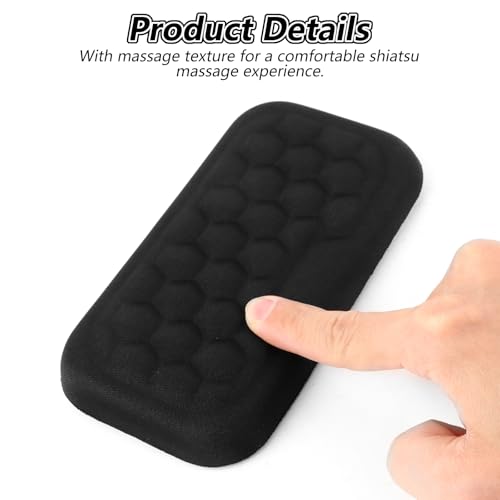 2 Stück Handgelenkauflage Tastatur 150x80MM, Mauspad Mit Gelkissen, Handgelenk Auflage Tastatur mit Memory-Schaum für Gaming, Büro Bild 4