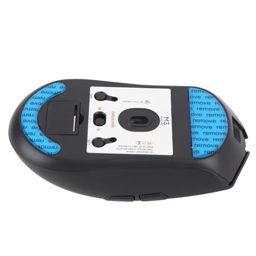 Kabellose Gaming-Maus, Programmierbare Gaming-Maus, 3 Modi, Verbindungs-Gaming-Maus, Bis zu 30.000 DPI, 3395 Optischer Sensor für Laptop-PC (Black) Bild 7