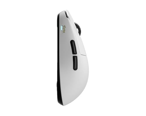SCYROX V8 2,4 GHz kabellos, kompatibel mit 8K, Ultraleicht, 1,3 oz (36 g), optischer Schalter, Pixart 3950 Sensor, 8.000 Hz Polling Rate, 8K Dongle inklusive, hohe Kosten, Gaming-Maus mit Sohle Bild 5