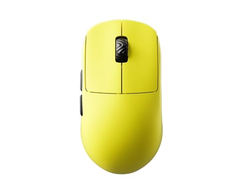 SCYROX V8 Gelb 2,4 GHz drahtlos, kompatibel mit 8K, ultraleicht, 36 g, optischer Schalter, Pixart 3950 Sensor, 8.000 Hz Polling-Rate, 8K-Dongle enthalten, hohe Leistung, Gamingmaus Bild 2