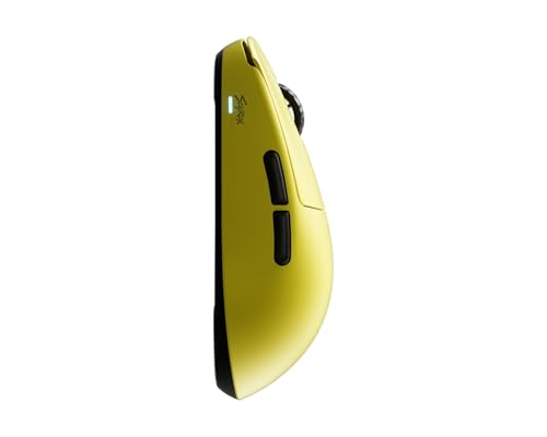 SCYROX V8 Gelb 2,4 GHz drahtlos, kompatibel mit 8K, ultraleicht, 36 g, optischer Schalter, Pixart 3950 Sensor, 8.000 Hz Polling-Rate, 8K-Dongle enthalten, hohe Leistung, Gamingmaus Bild 5