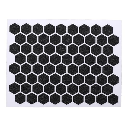 Asixxsix Telefon-Griffband, 10 Pcs Acryl Maus Grip Tape Sechseck Form Telefon Grip Aufkleber schweißabsorbierend Anti-Rutsch-Controller Gr ip Ta pe für Tele fon Maus Laptop Tablet Gaming Case Bild 1