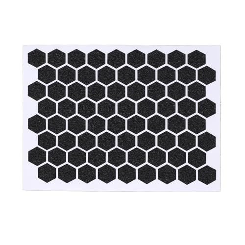 Asixxsix Telefon-Griffband, 10 Pcs Acryl Maus Grip Tape Sechseck Form Telefon Grip Aufkleber schweißabsorbierend Anti-Rutsch-Controller Gr ip Ta pe für Tele fon Maus Laptop Tablet Gaming Case Bild 7