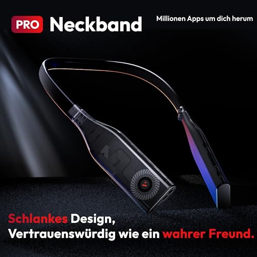 VITURE Pro Neckband, Offizieller Partner von PSPlay, Multi-Screen/3DoF/Smooth Follow/Ambient Mode, 3D Player, AI Assistant, nahezu kabellose Freiheit für Gaming & Streaming, 12GB+256GB Bild 2