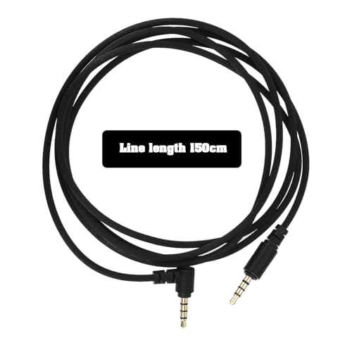 Create idea 1PC 3,5mm Abgewinkelter Stecker auf 3,5mm Gerader Stecker Audiokabel Kompatibel mit Razer BlackShark V2 Pro Kompatibel mit Razer Nari Ultimated 7.1 Surround Sound Gaming-Headset Bild 4