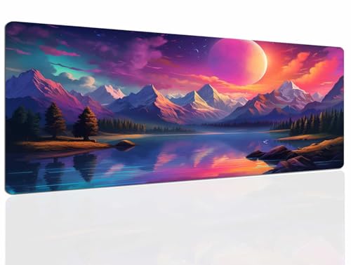 Mauspad Snow Gaming Mousepad XXL Mauspad Gaming 1200x600, Mousepads Wasserdicht Mauspads Anti-Rutsch, Schreibtischunterlage Mousepad Groß Mouse Maus Pad Mat, Gaming Desk Pad, Büro Deskmat 1118 Bild 1