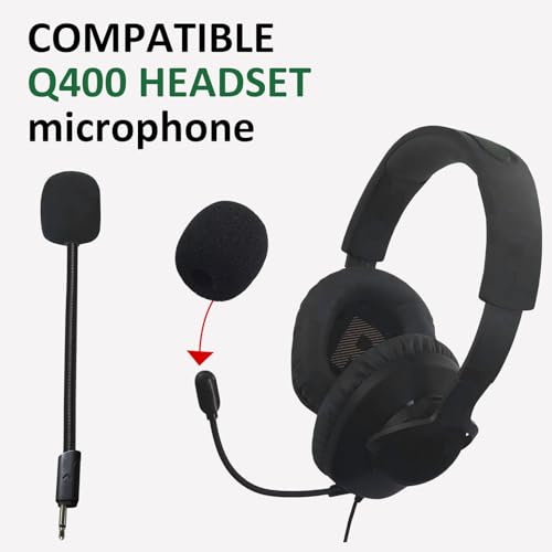 Abnehmbares Mikrofon für Quantum-Gaming-Headsets, Geräuschunterdrückung, Mikrofon, 3,5 mm Bild 4