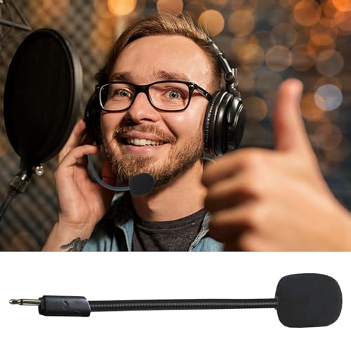 Abnehmbares Mikrofon für Quantum-Gaming-Headsets, Geräuschunterdrückung, Mikrofon, 3,5 mm Bild 5