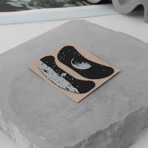 EMSea Rutschfeste Maus-Griptape-Aufkleber, kompatibel mit Razer, kompatibel mit Viper V3 Pro, für verbesserte Gaming-Präzision, vorgeschnittene und schweißbeständige Haut, Erdmuster, 2 Stück Bild 7
