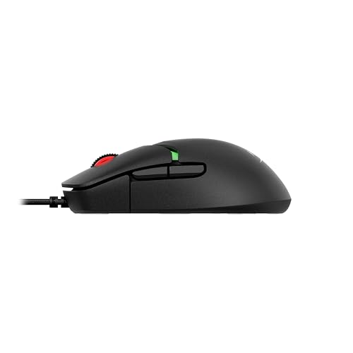 HyperX Pulsefire Saga Gaming Maus – Modulare Gaming-Maus, bis zu 26.000 DPI, 8K Polling Rate, HyperX Optical Switches, RGB-Beleuchtung, Leichtgewicht 69g, kompatibel mit PC, PS5 & Xbox, Schwarz Bild 3
