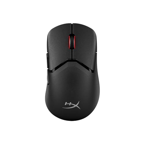 HyperX Pulsefire Saga Pro Wireless Gaming Mouse – 4K Wireless Polling, 2.4GHz und Bluetooth, Modular Design mit 16 Anpassungen, 90h Akkulaufzeit, 72g Ultraleicht, NGENUITY-Software, NVIDIA Reflex Bild 1