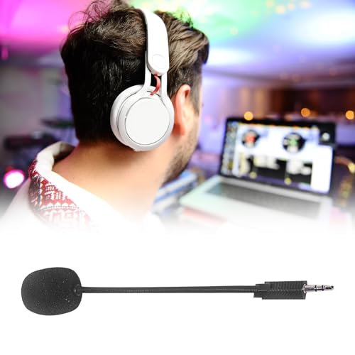 Verbesserter Klang 3,5 mm Mikrofonarm Aufsatz für Rig400 Kopfhörer Mikrofonarm für Online-Gaming Bild 3