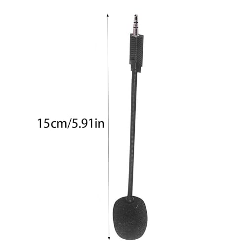 Verbesserter Klang 3,5 mm Mikrofonarm Aufsatz für Rig400 Kopfhörer Mikrofonarm für Online-Gaming Bild 4