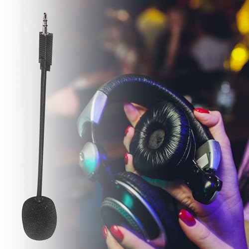 Verbesserter Klang 3,5 mm Mikrofonarm Aufsatz für Rig400 Kopfhörer Mikrofonarm für Online-Gaming Bild 6