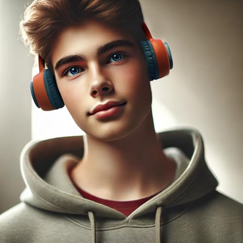auvisio Jungen-Kopfhörer: 2er-Set Bluetooth Kinderkopfhörer, XXL-Lautstärkebegrenzung, BT5.3 (Mädchen-Kopfhörer, Kabellose Gaming, TV) Bild 3