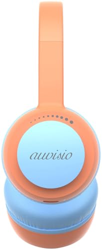auvisio Jungen-Kopfhörer: 2er-Set Bluetooth Kinderkopfhörer, XXL-Lautstärkebegrenzung, BT5.3 (Mädchen-Kopfhörer, Kabellose Gaming, TV) Bild 6