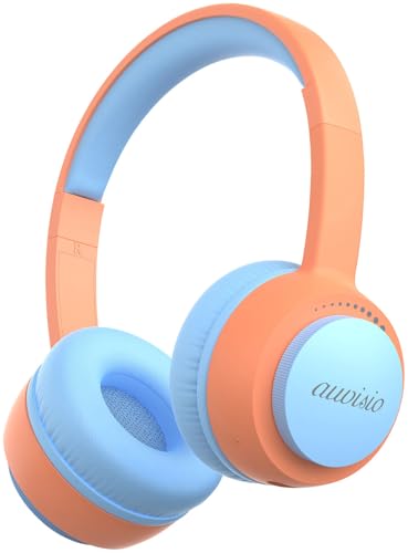 auvisio Kopfhörer für Jungen: 4er-Set Bluetooth Kinderkopfhörer, XXL-Lautstärkebegrenzung, BT 5.3 (Reise Kopfhörer, Wireless Over Ear, TV) Bild 5