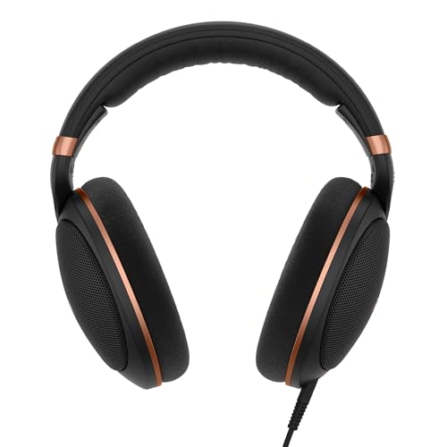 Sennheiser HD 505 Over-Ear Kopfhörer mit Kabel, Headphones mit transparentem Klang & präzisem Bass, mehr Komfort, Studio-Kopfhörer für Musik, Gaming, Audiophile, Studenten, Reisen, Copper-Edition Bild 3