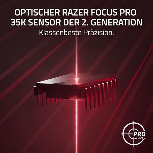 Razer Viper V3 Pro Faker Edition - Ultraleichte kabellose Esports Gaming-Maus - 8K Hz HyperPolling (54g leichtes Design, Focus Pro Sensor 35K DPI, HyperSpeed Wireless, 95 Stunden Akkulaufzeit) Faker Bild 4