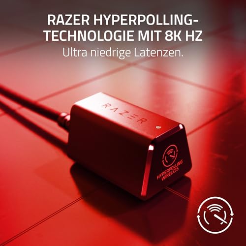Razer Viper V3 Pro Faker Edition - Ultraleichte kabellose Esports Gaming-Maus - 8K Hz HyperPolling (54g leichtes Design, Focus Pro Sensor 35K DPI, HyperSpeed Wireless, 95 Stunden Akkulaufzeit) Faker Bild 5