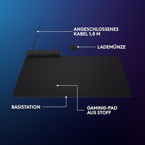 Logitech G G309 Lightspeed Kabellose Gaming-Maus + POWERPLAY 2 kabelloses Ladesystem, unbegrenzt aufladbar, leichte kabellose Gaming-Maus mit einem Gewicht von 68 g,LIGHTFORCE Hybrid-Switches, PC/Mac Bild 6