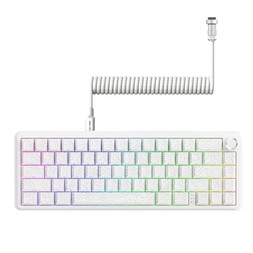 ATTACK SHARK X65PRO HE Rapid Trigger Keyboard, Magnetic Gaming Keyboard, Magnetic Switch, Tri-Mode, 0.01mm RT Accuracy, 0.125ms Latency, 8K Polling Rate, 128K Scan Rate, Dye-sub PBT Keycap Bild 1