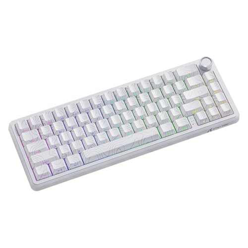 ATTACK SHARK X65PRO HE Rapid Trigger Keyboard, Magnetic Gaming Keyboard, Magnetic Switch, Tri-Mode, 0.01mm RT Accuracy, 0.125ms Latency, 8K Polling Rate, 128K Scan Rate, Dye-sub PBT Keycap Bild 6