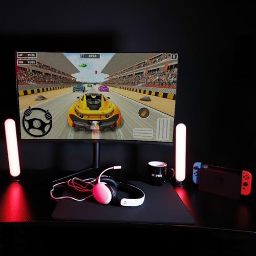 Konix Kabelgebundener ohrumschließendes Gaming-Headset für Nintendo Switch 2 - Mikrofon - 40 mm-Lautsprecher - 3,5 mm Klinke - 1,5 m Kabel - Weiß Bild 4