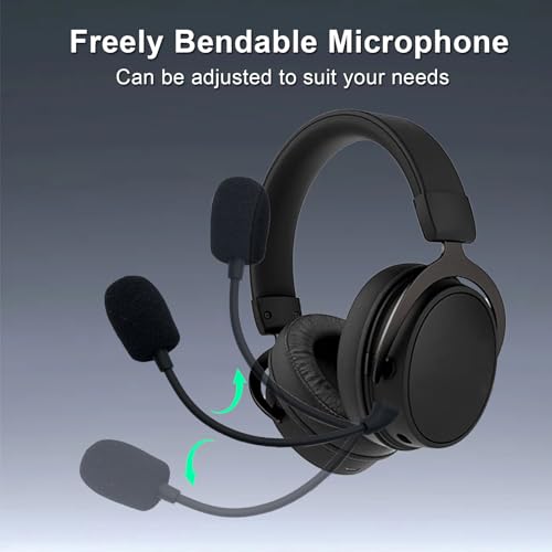 Ersatz-Boom-Mikrofon für Kingston HyperX Cloud Mix Gaming-Kopfhörer, Geräuschunterdrückung, verstellbares Mikrofon für PS4, PS5, PC, Gaming-Headset, 3,5-mm-Klinkenstecker Bild 3