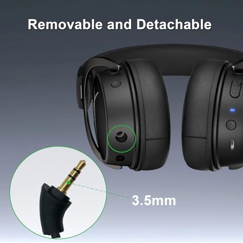 Ersatz-Boom-Mikrofon für Kingston HyperX Cloud Mix Gaming-Kopfhörer, Geräuschunterdrückung, verstellbares Mikrofon für PS4, PS5, PC, Gaming-Headset, 3,5-mm-Klinkenstecker Bild 4