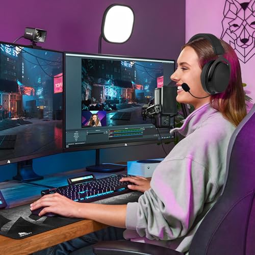 Ersatz-Boom-Mikrofon für Kingston HyperX Cloud Mix Gaming-Kopfhörer, Geräuschunterdrückung, verstellbares Mikrofon für PS4, PS5, PC, Gaming-Headset, 3,5-mm-Klinkenstecker Bild 7