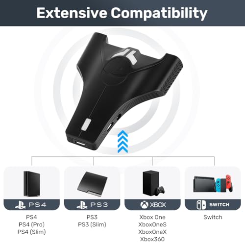 AXFEE Tastatur und Maus konverter für N-Switch, Adapter Maus Tastatur Konverter, für N-Switch/PS3/PS4/Xbox One/Xbox 360, Gaming Tastatur Maus konverter für Konsole Bild 5